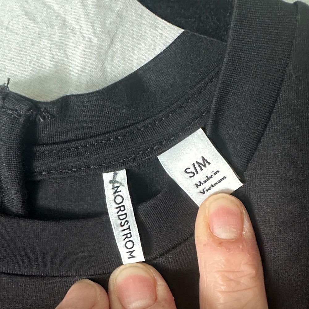 Nordstrom Black Dark Tee — image 2 of 6
